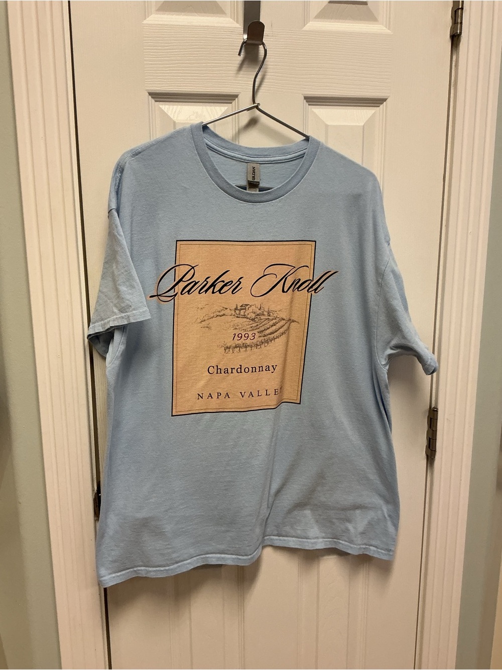 Parker Knoll Chardonnay Vineyard Tshirt. The Parent Trap 1998 SZ XL Napa Valley